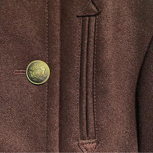 LOFT military style wool peacoat - Picture 8 of 13